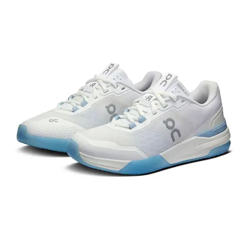 Giày Tennis/Pickleball Nữ On Running Women's The Roger Advantage Pro Tennis Shoes White And Chambray Màu Trắng Size 37