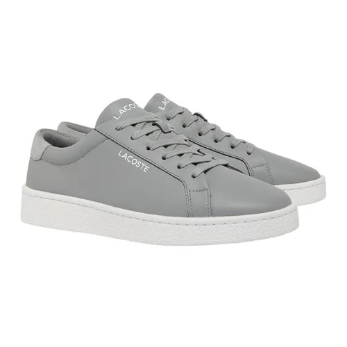 Giày Thể Thao Nam Lacoste Courtderby Leather Sneakers 49CMA0043 25Y Màu Xám Size 39.5