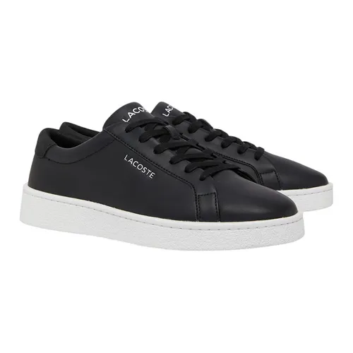 Giày Thể Thao Nam Lacoste Courtderby Leather Sneakers 49CMA0043 312 Màu Đen Size 41