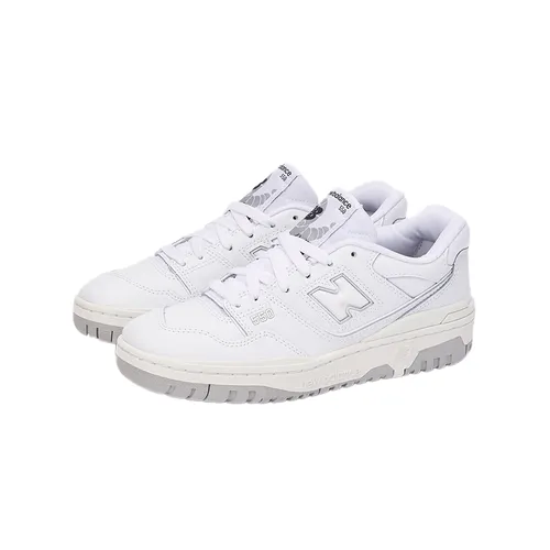 Giày Thể Thao New Balance 550 White Grey (GS) GSB550PB Màu Xám Trắng Size 38.5