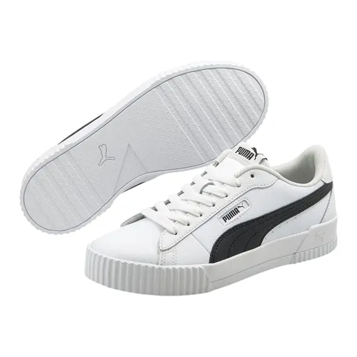 Giày Thể Thao Puma WMNS Carina Crew White Black 374903-05 Màu Trắng Size 36
