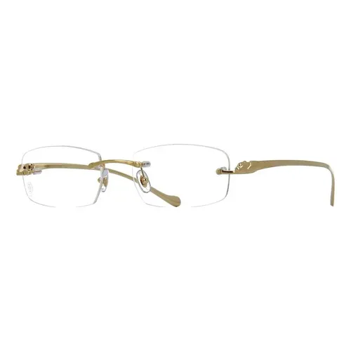 Gọng Kính Cartier Panthère De CT0061O 002 Màu Trong Suốt