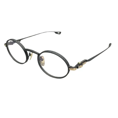 Gọng Kính Chrome Hearts Matte Black 18KGP Eyeglasses Màu Xám