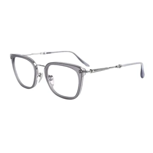Gọng Kính Nam Chrome Hearts Strapadictome Matte Graphite/SS Eyeglasses Màu Bạc