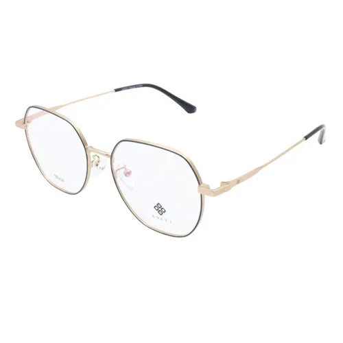 Gọng Kính Unisex Ancci AC34220 C4 Màu Đen/Vàng Gold