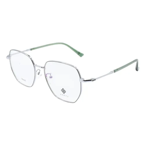 Gọng Kính Unisex Ancci AC34222 C3 Màu Xanh Bạc