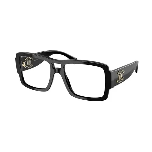 Kính Mắt Cận Chanel CH3481 C622 Black Eyeglasses Màu Đen