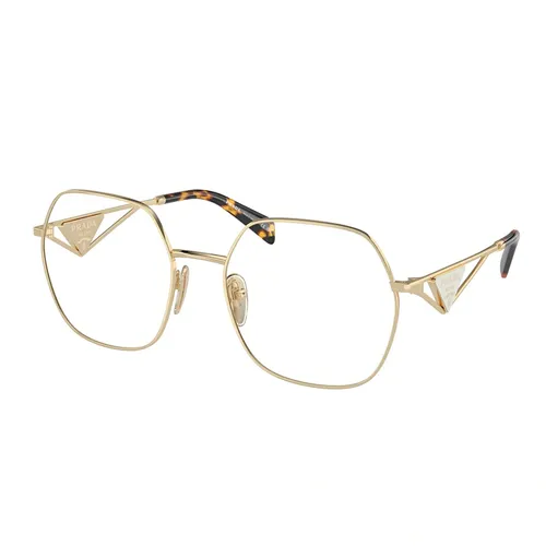 Kính Mắt Cận Prada Eyeglasses 0PR 59ZV 1511O1 Pale Gold Màu Vàng Gold