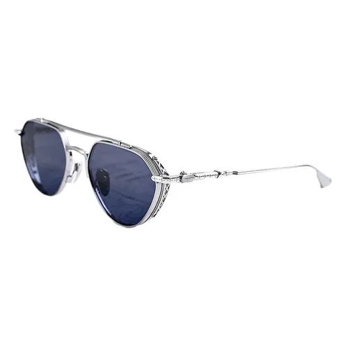 Kính Mát Chrome Hearts Free Ride Màu Xanh Bạc