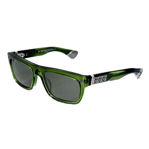 Kính Mát Chrome Hearts Sluss Bussin II Dark Olive Màu Xanh Olive