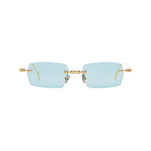 Kính Mát Kuboraum H61 GD Gold Aquamarine Màu Xanh Blue
