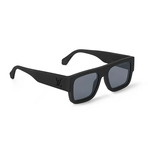 Kính Mát Louis Vuitton LV Clash Large Square Sunglasses Z2707E Màu Đen