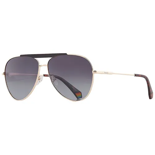 Kính Mát Unisex Polaroid Polarized Grey Pilot PLD 6200/S/X 0RHL/WJ 61 Màu Xám