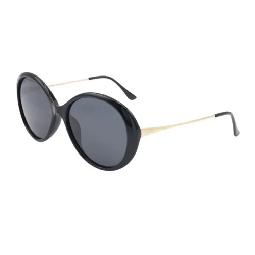 Kính Mát Nữ Flyer Sunglasses F93610 C1 Màu Đen - Vàng