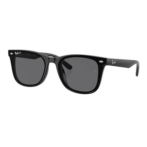 Kính Mát Rayban Polarized Sunglasses RB4391D 601/81 65-18 Màu Xám/Đen