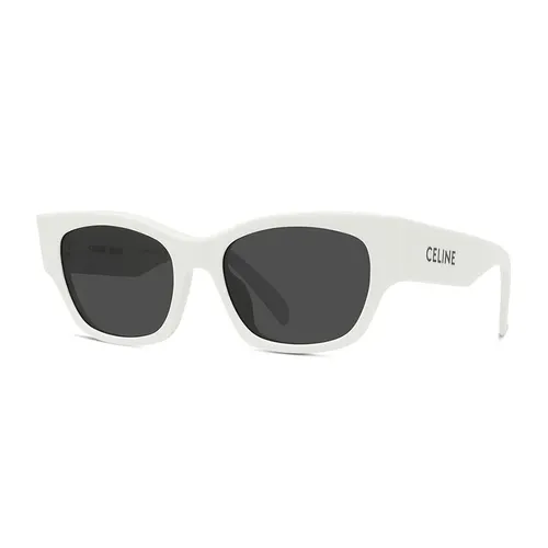 Kính Mát Unisex Celine Sunglasses CL40249U 25A Màu Xám/Trắng