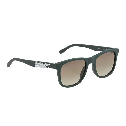 Kính Mát Unisex Lacoste Grey Rectangular Sunglasses L929SE 315 53 Màu Xám