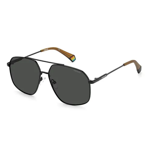 Kính Mát Unisex Polaroid Sunglasses PLD 6173/S 807 M9 Màu Xám/Đen