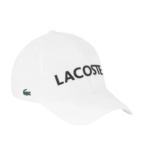 Mũ Unisex Lacoste Baseball Cap RK242E 001 Màu Trắng