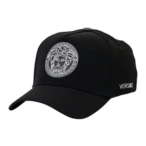 Mũ Versace Logo Medusa Cap Màu Đen Size 57
