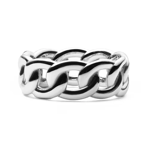 Nhẫn Daniel Wellington Chunky Chain Ring Silver Màu Bạc Size 54