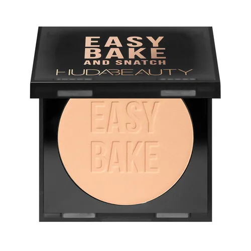 Phấn Phủ Dạng Nén Huda Beauty Easy Bake And Snatch Peach Pie 8.5g (Kèm Bông Mút)