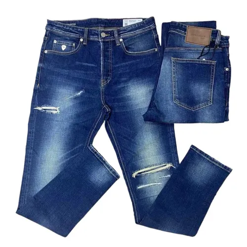 Quần Jean Nam CPS Chaps Denim Collection Original Design Màu Xanh Đậm Size 31