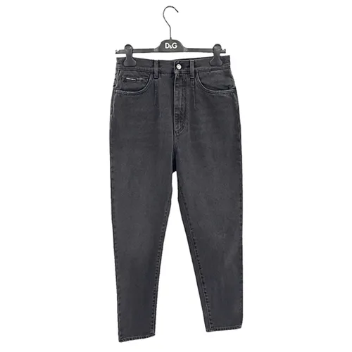 Quần Jean Nam Dolce & Gabbana D&G Tag Gold GW87XD G8ED3 S9001 Màu Xám Size 46