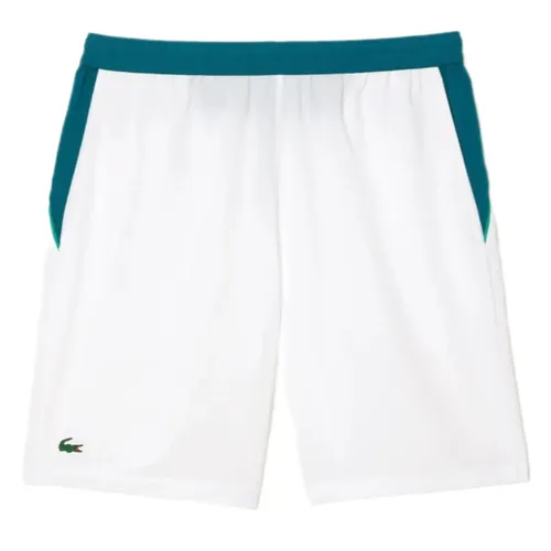 Quần Short Nam Lacoste Tennis/Pickleball Novak Djokovic Special Tennis Shorts GH9354 XGB Màu Trắng
