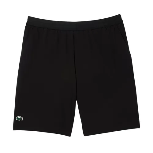 Quần Short Nam Lacoste Tennis/Pickerball Shorts Straight Cut Ultra-Dry Technology GH7452 031 Màu Đen