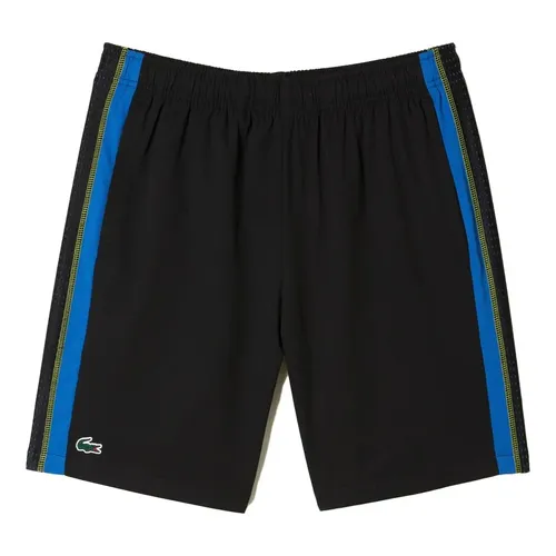 Quần Short Tennis/Pickerball Nam Lacoste Recycled Polyester GH5201 - XIS Màu Đen