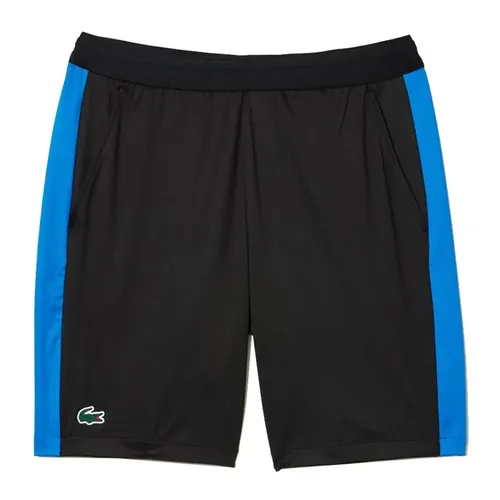 Quần Short Tennis/Pickerball Nam Lacoste Tennis x Daniil Medvedev Regular Fit GH1098-MIV Màu Đen Xanh