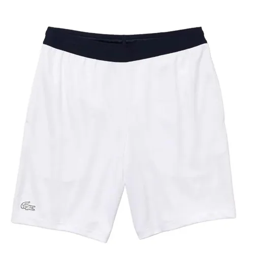Quần Shorts Tennis/Pickerball Nam Lacoste Sport Men's Regular Fit White GH1044-B0X Màu Trắng Size 4