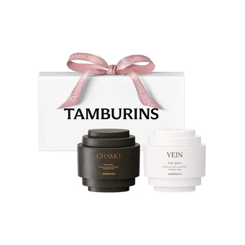 Set Kem Dưỡng Da Tay Tamburins Perfume Hand Cream Mini Duo Set (Chamo + Vein)