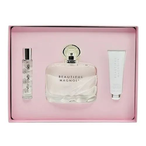 Set Nước Hoa Nữ Estée Lauder Beautiful Magnolia 3 Món (EDP 100ml + Mini 10ml + Kem Tay 30ml)