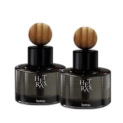 Set Nước Hoa Ô Tô Hetras Hotel Wood 77ml x 2
