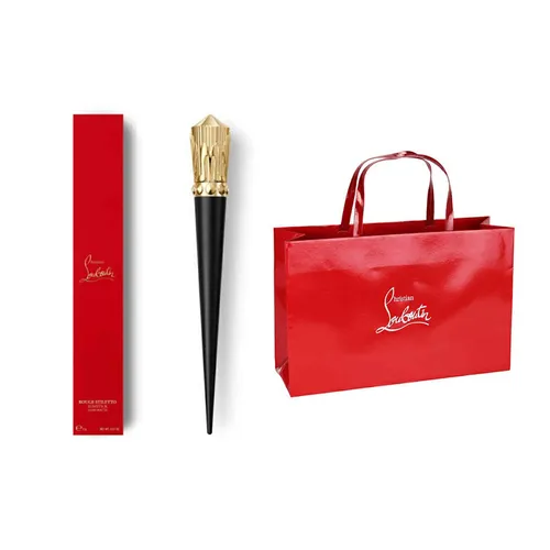 Son Christian Louboutin Rouge Stiletto Lumi Matte 157L Red Wood Màu Đỏ Gạch Fullbox Tặng Kèm Túi Hãng