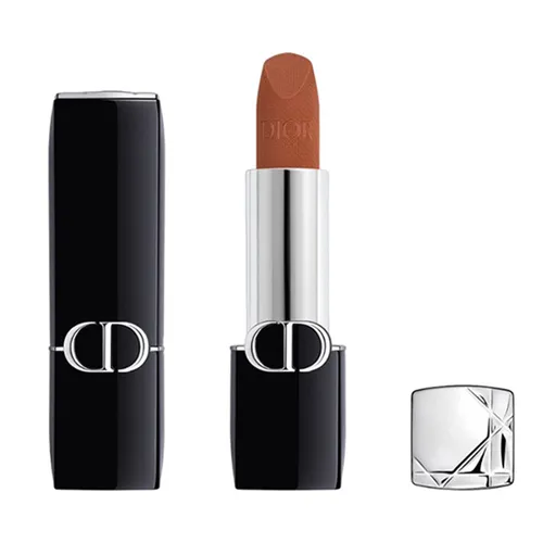 Son Dior Rouge Couture Colour Floral Velvet Lipstick 737 Mystère Màu Cam Cháy