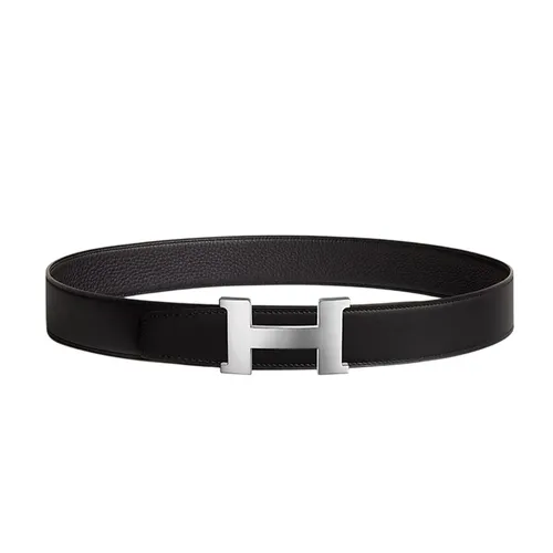 Thắt Lưng Nam Hermès Constance Belt Buckle & Reversible Leather Strap 38mm Màu Đen Size 90