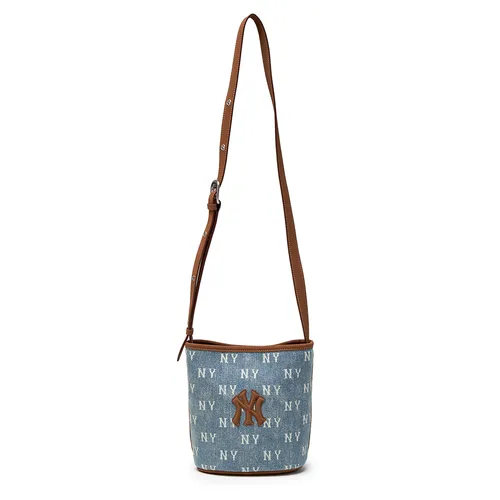 Túi Đeo Chéo MLB Mini Denim Classic Monogram New York Yankees 3ABMMV55N-50BLL Màu Xanh Blue