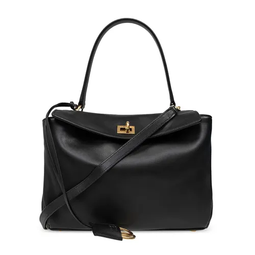 Túi Đeo Chéo Nữ Balenciaga Rodeo Small Tote Bag Màu Đen