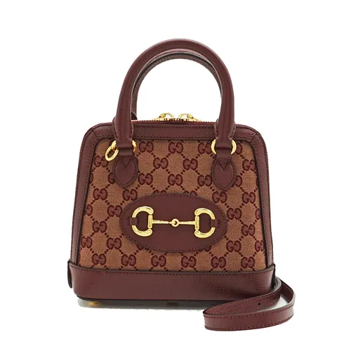Túi Đeo Chéo Nữ Gucci GG 3WAY 677212 Màu Nâu Đỏ