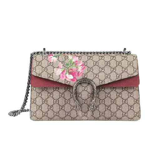 Túi Đeo Chéo Nữ Gucci GG Reedition Dionysus Blooms Print Beige 400249-KU23N-8693 Màu Be Đỏ