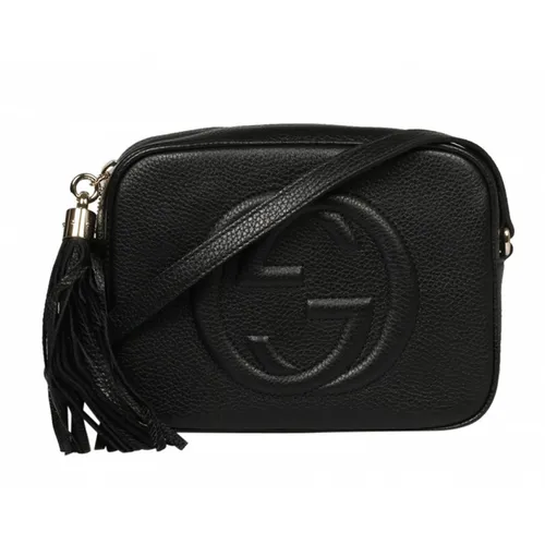 Túi Đeo Chéo Nữ Gucci Soho Small Leather Disco Bag Black 308364-A7M0G-1000 Màu Đen