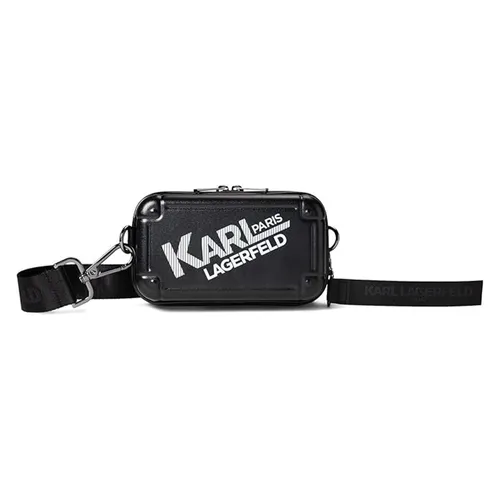 Túi Đeo Chéo Nữ Karl Lagerfeld Paris Crossbody Bag Black LA2B9013 Màu Đen