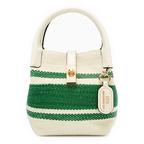 Túi Đeo Chéo Nữ Lyn Brayden S Crossbody Bag - White Variation 2 L25FBWB012 Màu Xanh Trắng