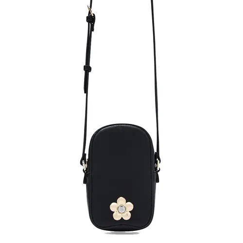 Túi Đeo Chéo Nữ Lyn Dakota Mobile Sling Wallet - Black LL25FWT624 Màu Đen