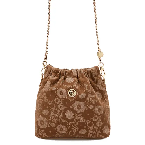 Túi Đeo Chéo Nữ Lyn Fontia Bliss Crossbody Bag - Brown LL25FBT632 Màu Nâu