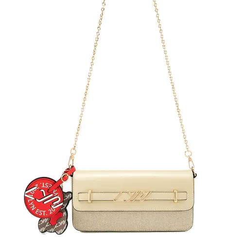 Túi Đeo Chéo Nữ Lyn Glenny Wallet On Chain - Light Beige L25FWWC011 Màu Be Nhạt