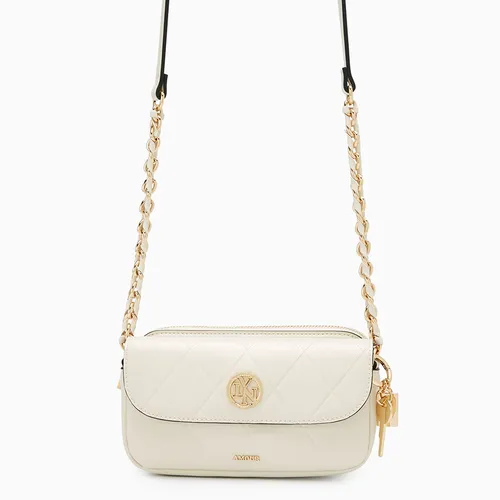 Túi Đeo Chéo Nữ Lyn Jemma Mini Crossbody Bag - Ivory L25FBWB021 Màu Trắng Kem